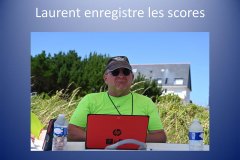 STOL BREIZH 2022 - 11 : Laurent enregistre les scores